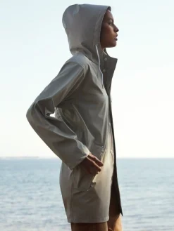 Tretorn - Wings Rainjacket - Ljusbeige regnjacka med luva