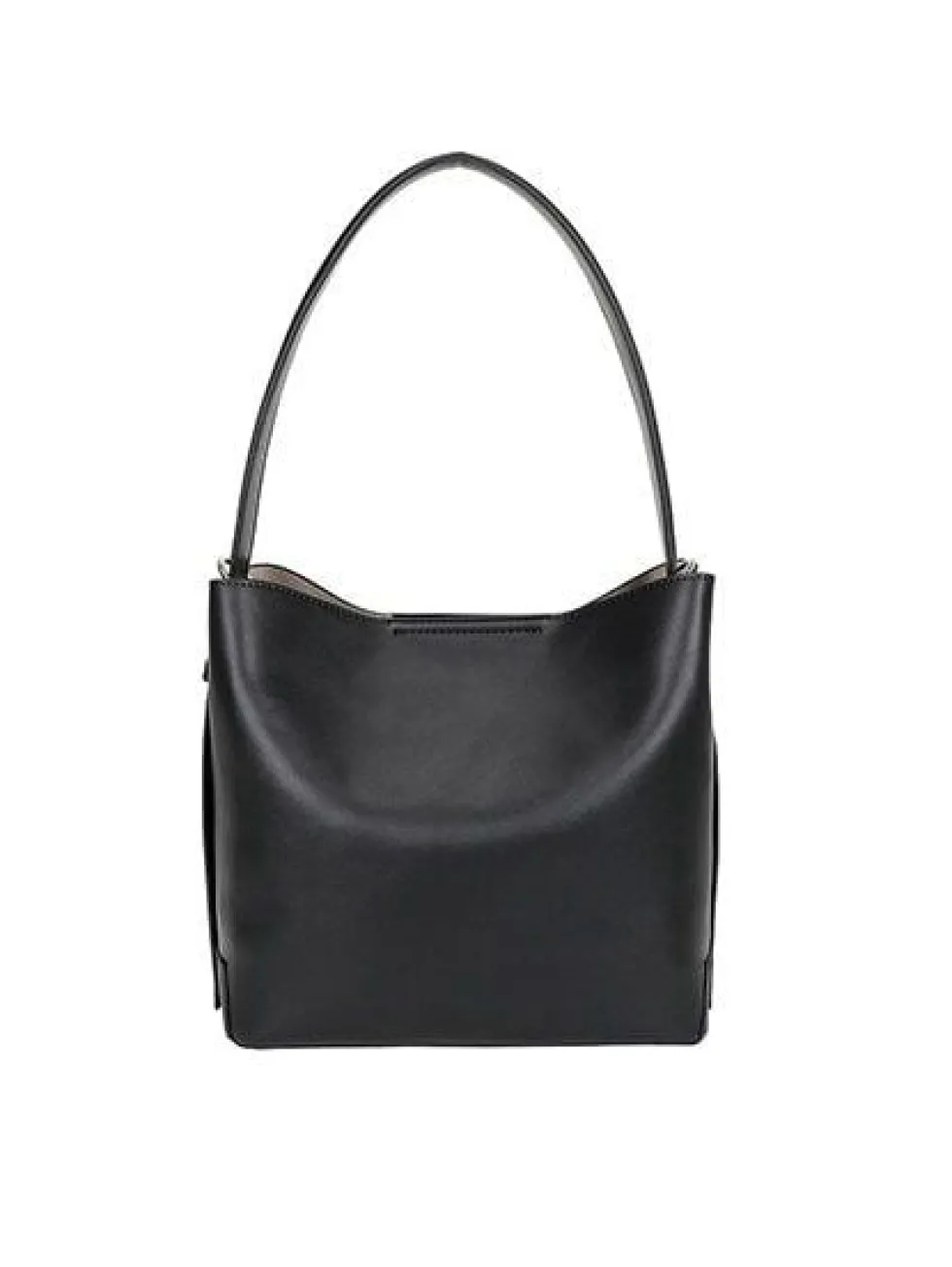 Ulrika Design - Minimalism Hink - Svart hinkväska i skinnimitation