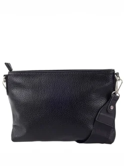 Ulrika Design - Recycled PU 2.0 - Svart väska i mjuk PU med många fack