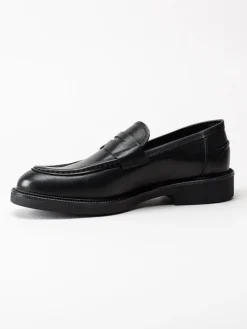Vagabond - Alex M - Svarta loafers i skinn