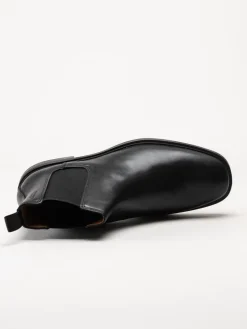 Vagabond - Andrew - Svarta chelsea boots i skinn