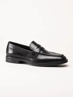 Vagabond - Andrew - Svarta loafers i skinn