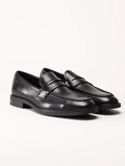 Vagabond - Andrew - Svarta loafers i skinn