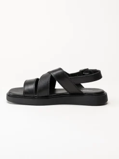 Vagabond - Connie - Svarta sandaler i skinn