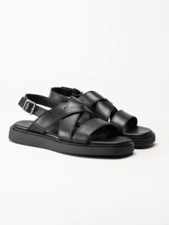 Vagabond - Connie - Svarta sandaler i skinn