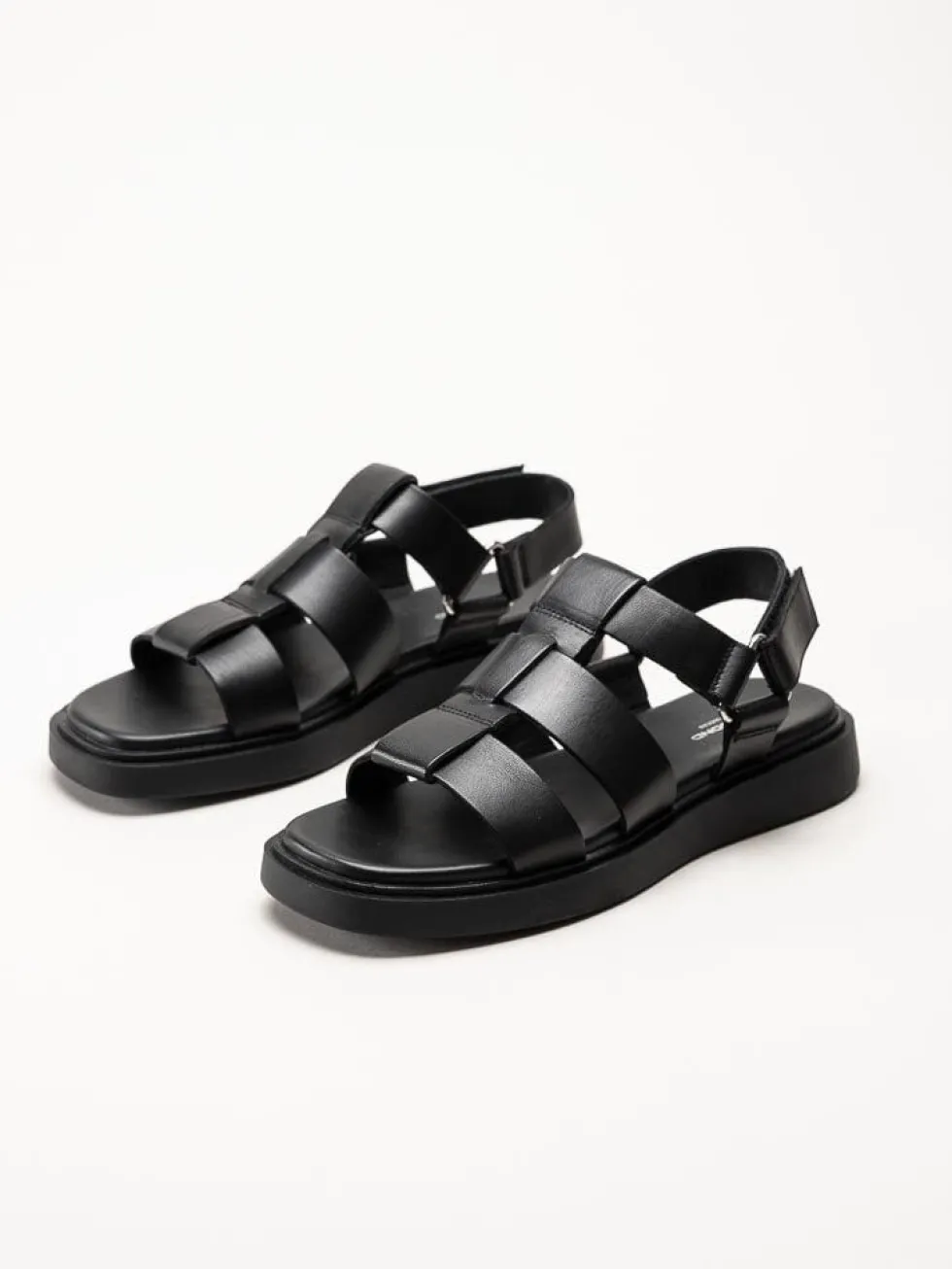Vagabond - Connie - Svarta sandaler i skinn