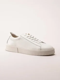 Vagabond - Derek - Vita sneakers i skinn