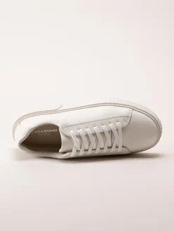 Vagabond - Derek - Vita sneakers i skinn