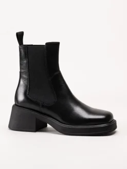 Vagabond - Dorah - Svarta chelsea boots med klack