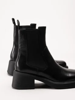 Vagabond - Dorah - Svarta chelsea boots med klack