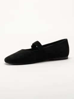 Vagabond - Jolin - Svarta ballerinaskor i mocka