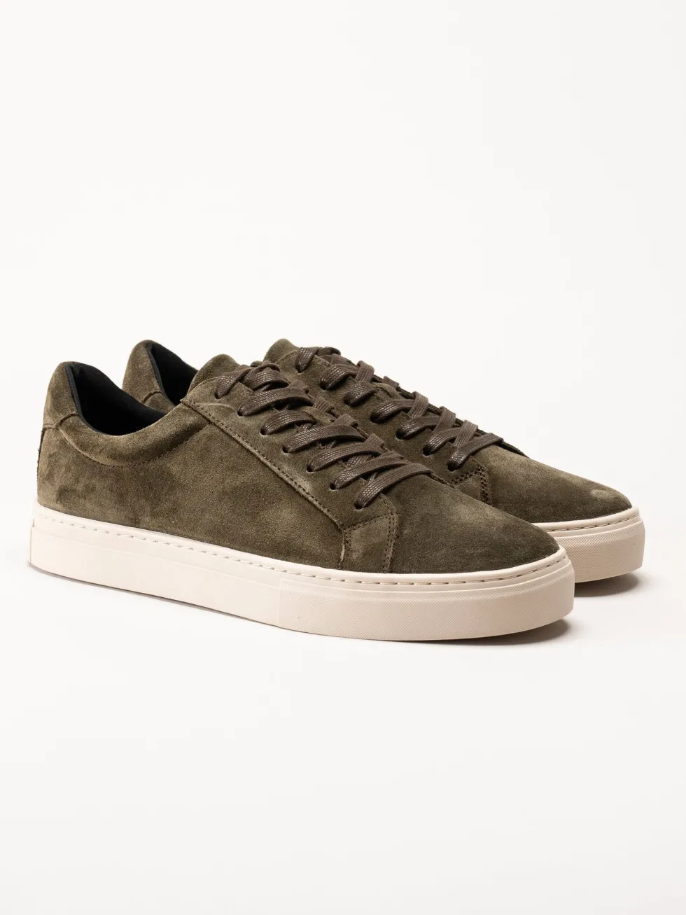 Vagabond - Paul 2.0 - Gröna sneakers i mocka