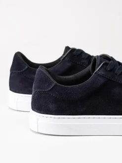 Vagabond - Paul 2.0 - Mörkblå sneakers i mocka