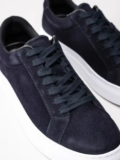 Vagabond - Paul 2.0 - Mörkblå sneakers i mocka