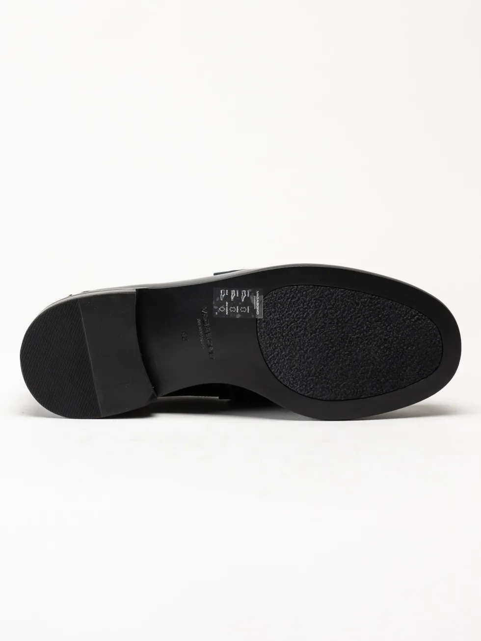 Vagabond - Steven - Svarta loafers i polido