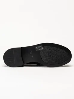 Vagabond - Steven - Svarta loafers i skinn