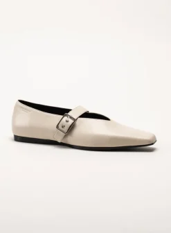 Vagabond - Wioletta - Beige ballerinaskor med sleif