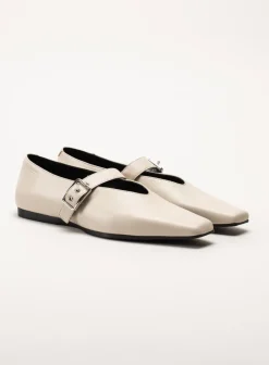 Vagabond - Wioletta - Beige ballerinaskor med sleif
