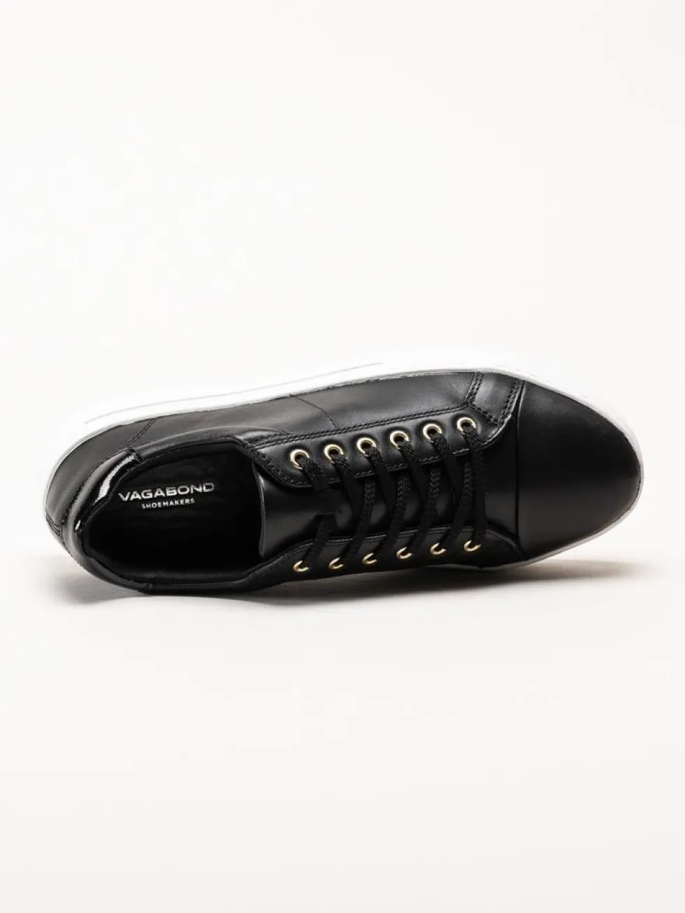 Vagabond - Zoe - Svarta sneakers i skinn