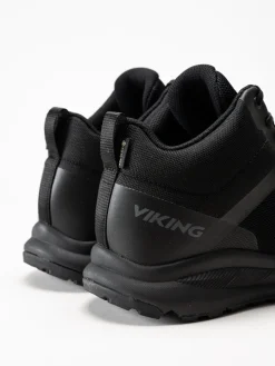 Viking Footwear - Stride Mid GTX - Svarta vandringsskor i Gore-tex