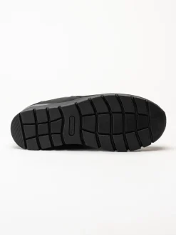 Waldläufer - K-Ramona - Svarta promenadskor i nubuck